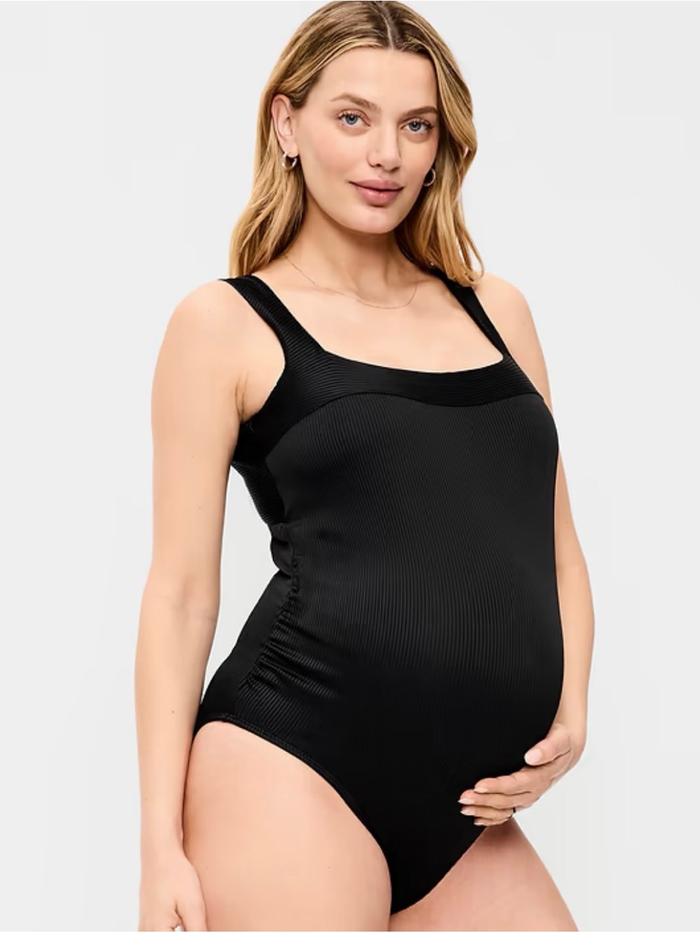 Maternity Structured One-Piece Swimsuit